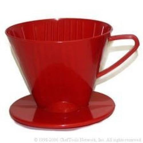 HIC Coffee Filter Cone, Black, Number 2-Size Filter, Brews 2 to 6-Cups by HIC Harold Import Co.