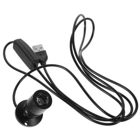 NICEXMAS LED Small Spotlight for Cabinet Jewelry Display Adjustable Black Indoor Light