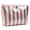 Pink Green, variant on Striped Clear Sunscreen Bag Clear Makeup Toiletry Pouch Beach Vacation Essentials for Women Teen Girls Trip Gifts Summer Pool Travel Must Have Accessories Waterproof Stuff