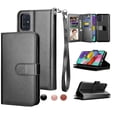 thumbnail image 1 of 6.5" 2020 Galaxy A51 5G Case, Samsung Galaxy A51 5G Wallet Case, Njjex Luxury PU Leather 9 Card Slots Holder Carrying Folio Flip Cover [Detachable Magnetic Hard Case] & Kickstand & Hand Strap, 1 of 5