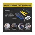 thumbnail image 4 of Coax Compression Tool Kit Coax Crimper And Rg6 Crimping Tool With 20 Pcs F Compression Connectors Hy, 4 of 5