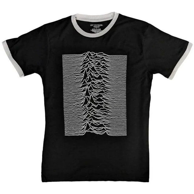 Joy Division Adult Unknown Pleasures Back Print T-Shirt