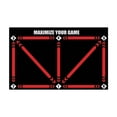 thumbnail image 1 of koolsoo Football Training Mat Lightweight Agility Footstep Training Mat for Home Use Red, 1 of 9
