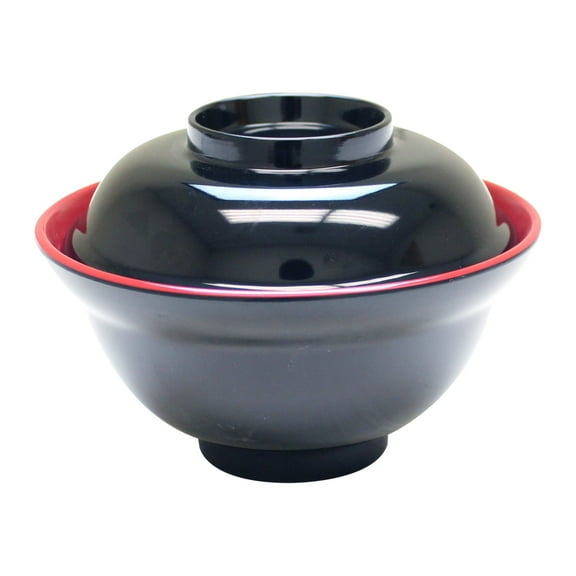 Excellante Two Tone Melamine Dinnerware Collection 16 oz., 6" Soup Vegetable Bowl (XL), Comes In Dozen