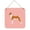 Pink, variant on Basenji Checkerboard Pink Wall or Door Hanging Prints