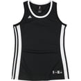 thumbnail image 1 of adidas Blank Kings Jersey para mujer, negro, pequeño, 1 of 2