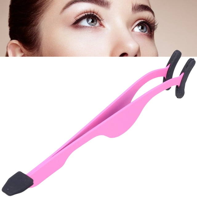 Peahefy Magnetic False Eyelashes Applicator,False Eyelashes Auxiliary Clamp,False Eyelash Applicator Stainless Steel Magnetic False Eyelashes Auxiliary Clip Applicator
