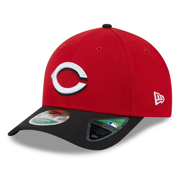 Men's New Era  Red Cincinnati Reds Player Replica 9FORTY Adjustable Hat