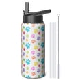 thumbnail image 4 of Cute Puppy Pattern Stainless Steel Water Bottle - Wide Mouth Design with Sweat-Free Surface & 360° Seal Ring for All-Day Temperature Retention (BPA/Odor Free), 4 of 6