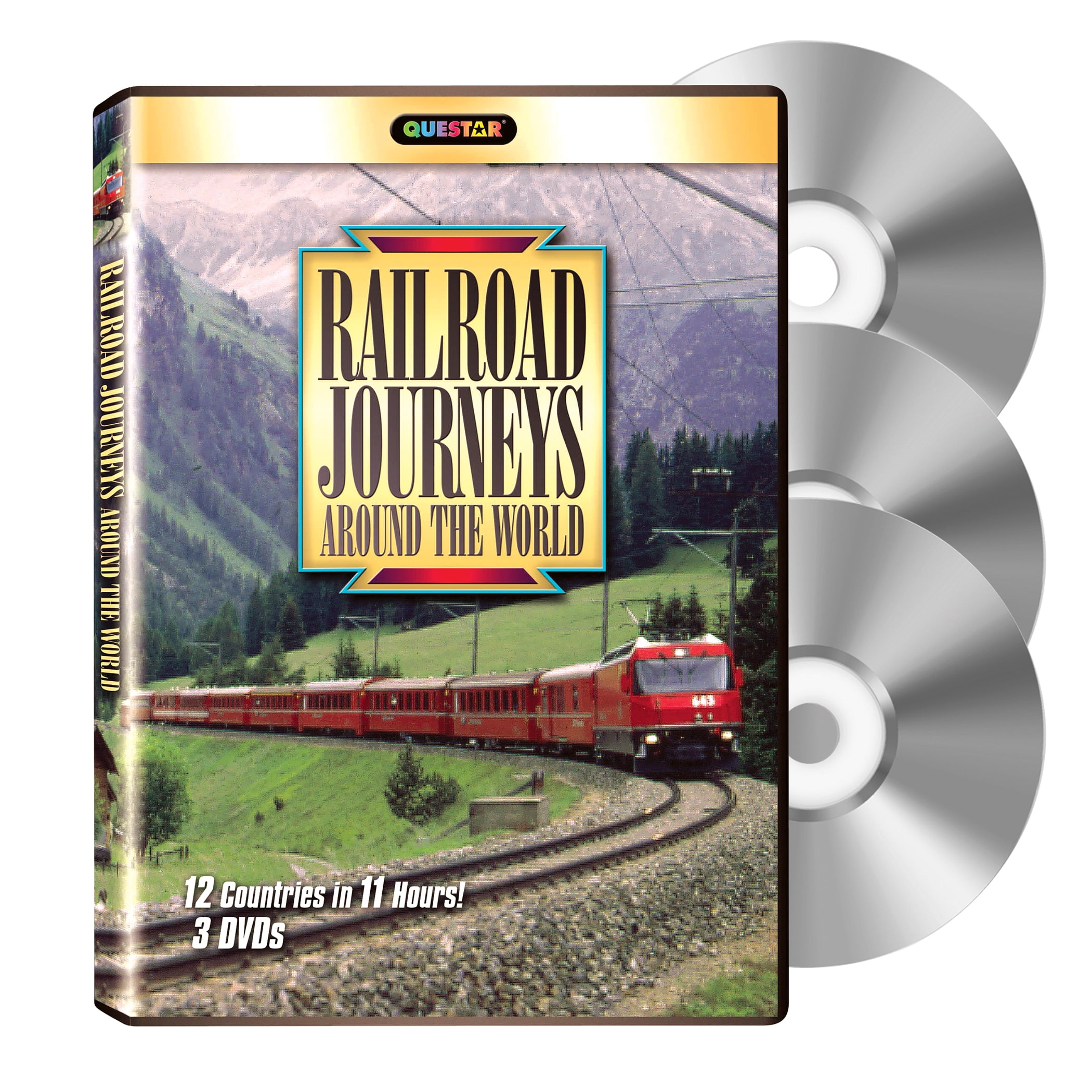 Railroad Journeys Around The World (DVD) - Walmart.com