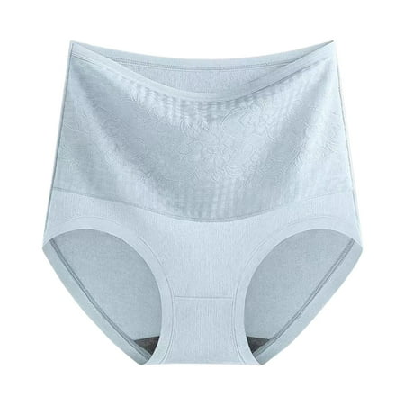 Sngxgn Womens Comfort Cotton Underwear Panty  Stretch Underwear  Full Coverage Panties(Blue XL)