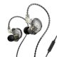 thumbnail image 1 of Cateissary Auriculares con cable Auriculares portátiles de cable largo de 3,5 mm Auriculares para correr Teléfono inteligente Llamadas Audio Auriculares Cables de audio/vídeo Gris con micrófono, 1 of 6