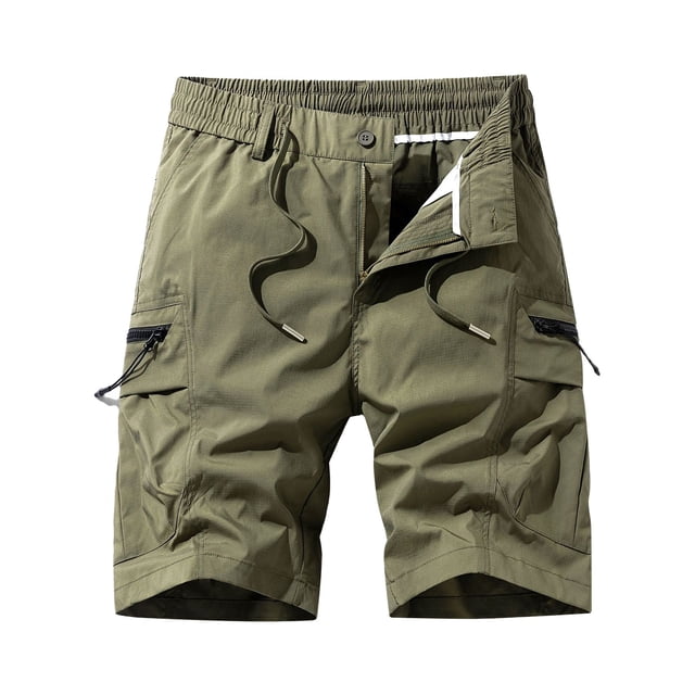 Men's Cargo Pants Durable Slim-Fit Versatile Outdoor Wear with Functional Pockets for Casual Activities