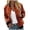 xx-Orange264, variant on XIAONU Womens Glitter Zip Up Bomber Jacket Casual Club Stand Collar Long Sleeve Outerwear
