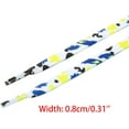 thumbnail image 3 of Zhengup Unisex Flat Shoe Laces Splatter Painted Fun Shoelaces for Sneakers 2 Pairs, 3 of 4