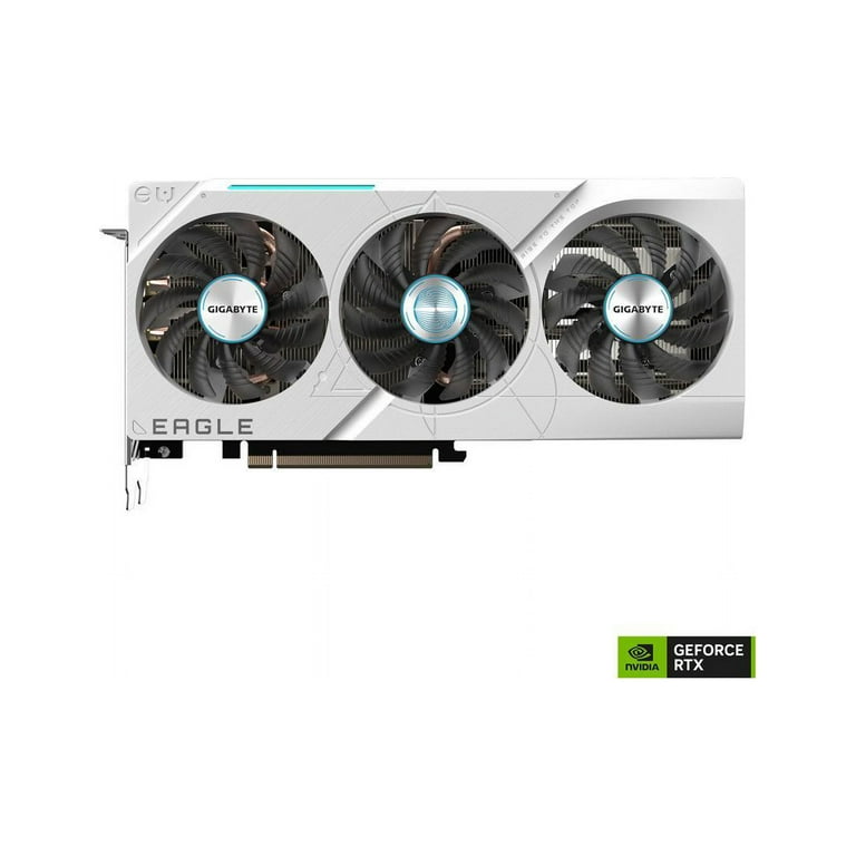 GIGABYTE GeForce RTX 4070 SUPER EAGLE OC ICE 12G GPU, 3x WINDFORCE