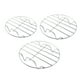 thumbnail image 3 of Kearding Rejilla de refrigeración redonda, soporte de vapor para horno, lavable, para comedor, café, cocina, bollos, herramienta de cocción Cocina y Comedor 15cm, 3 of 6