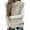Beige, variant on Womens Knit Vest Casual Oversized Round Neck Pullover Sleeveless Sweater Layering Piece For Fall And Seasons