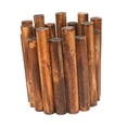 thumbnail image 1 of Fengbin Decorative Wooden Garden Fence Staggered Landscaping Edging Border DIY Fence for L, 1 of 10