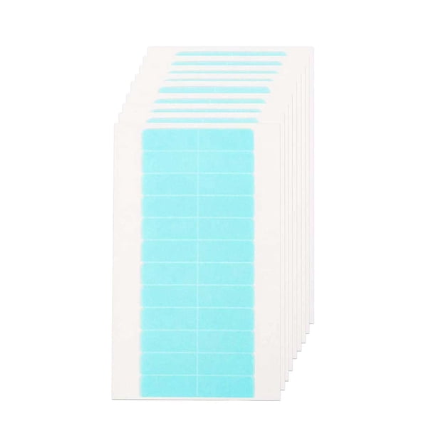 408 unidades de cinta adhesiva para extensiones de peluca, cinta adhesiva de doble cara, cinta impermeable, por bolsa, cinta de repuesto para extensiones de pelo