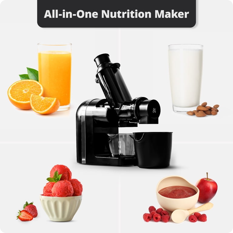 Greater Goods Cold Press Masticating Juicer with 7-Stage Spiral