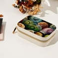 thumbnail image 7 of Snail Velvet Portable Storage Box with Removable Compartment – Jewelry Display, Earring Holder, Necklace Holder – Great Gift, 7 of 7