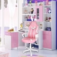 thumbnail image 5 of JOYFLY Ergonomic Computer Gaming Chair Racing Style Task Chair for Kids Adults, 250 lbs, Pink, 5 of 8