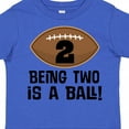 thumbnail image 4 of Inktastic 2nd Birthday Football Sports Boys Boys Toddler T-Shirt, 4 of 5