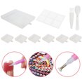 thumbnail image 2 of Cuadros Decorativos Juego de herramientas de pintura de diamantes para manualidades, accesorios de diamantes (transparente) Wdftyju embutido en tela, 2 of 8