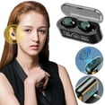 thumbnail image 2 of Wireless Earbuds 75hrs Bluetooth 5.3 Headphone Sport, 2025 Bluetooth Earbuds Stereo Deep Bass Over Ear Bud with Earhooks, Noise Cancelling Mic, IPX7 Waterproof Earphone, 2 of 9