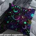 thumbnail image 2 of Castle Fairy Mooon Sun Fabric by the Yard 5 Yard,Bohemian Theme Sewing Fabric,Galaxy Universe Fabric for Sewing,Breathable Abstract Home Decor, 2 of 6