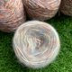 thumbnail image 5 of Nvzi Hilo de lana acrílica de felpa suave para hacer cabello de muñecas, tejer a crochet, fieltro de lana cardado, lana de oveja, mecha, fibra (50 g, A239), 5 of 5