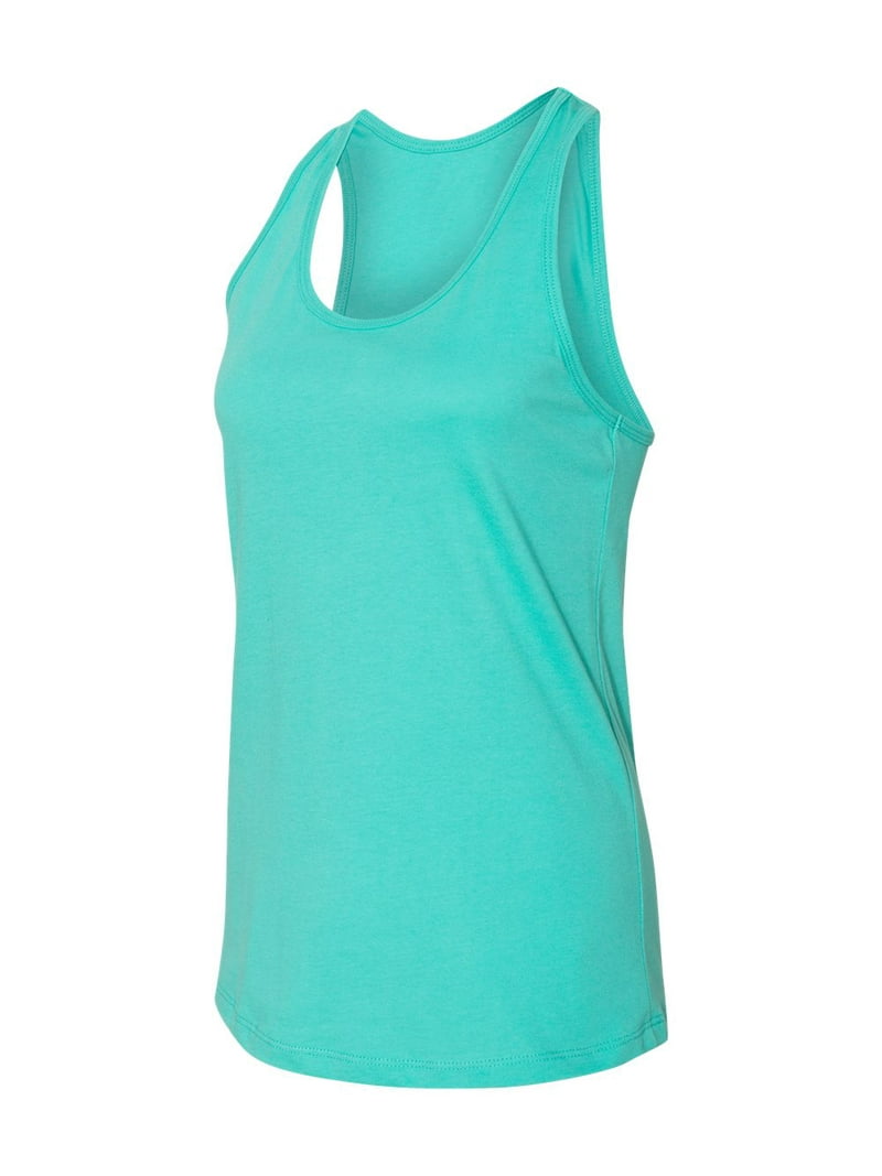 BELLA CANVAS Women's Jersey Racerback Tank 6008 Teal