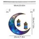 thumbnail image 3 of Fiudx Colgante Acrílico Redondo Azul, Elegante Decoración para Colgar En La Pared, Ideal para Ventana o Porche, Impresionante Tono Azul, Fácil Instalación, Ideal Como Regalo de Inauguración de La Cas, 3 of 6