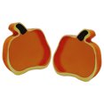 thumbnail image 2 of HOARBOEG 2pcs Halloween Double Sided Printing Pumpkin Decoration Name Blessing Language Decoration, (Yellow,S), 2 of 7