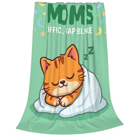 Mom Throw Blanket Gifts for Mom from Daughter Son Soft Fluffy Warm Throw for Couch and Bed 50x40
