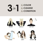 Keracolor Semi Permanent Hair Dye 3 in 1 Clenditioner, Mocha, 12 fl oz