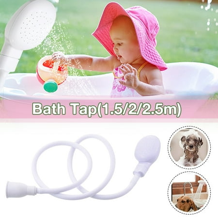1 1 5 2 2 5m Handheld Pet Shower Head Spray Hose Shower Wash Pet