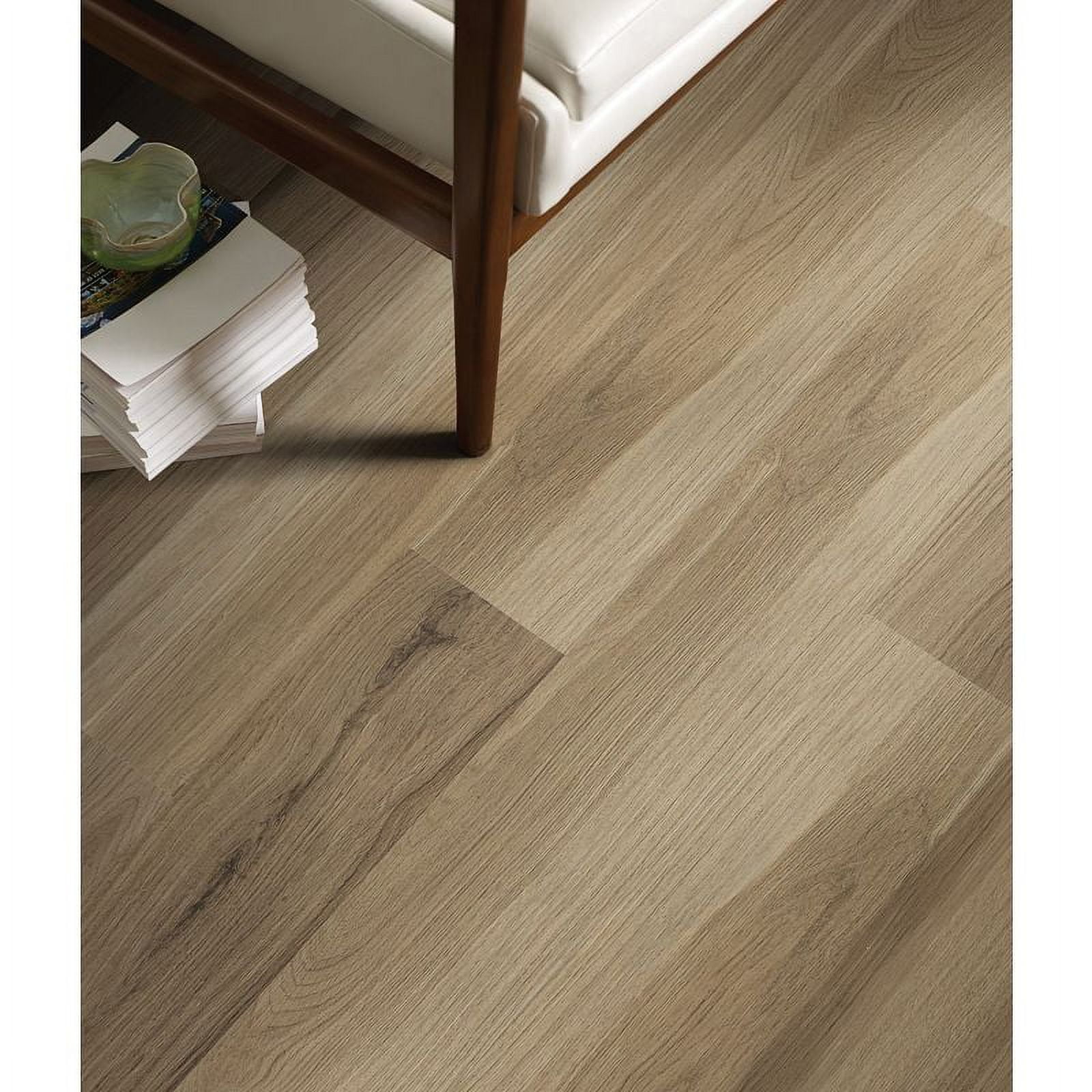 Shaw Floors Laurel Ridge 7 in. x 48 in. Nut Oak, Luxury Vinyl Plank Flooring (18.68 sq. ft. / Carton) (8 Planks)