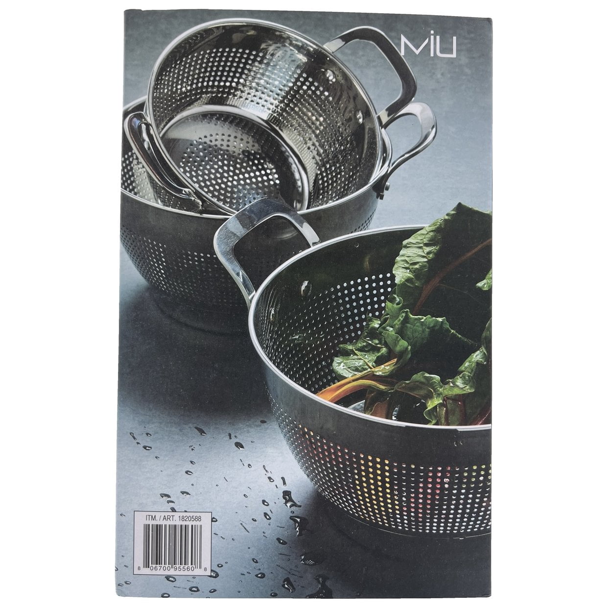 MIU Stainless Steel Colanders, Set of 3