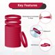 thumbnail image 5 of Uxcell 12Pcs Pulseras de Goma, Pulseras de Silicona de Color Sólido para Deporte/Ejercicio/Baloncesto Hombres Mujeres Adolescentes [Rojo], 5 of 6