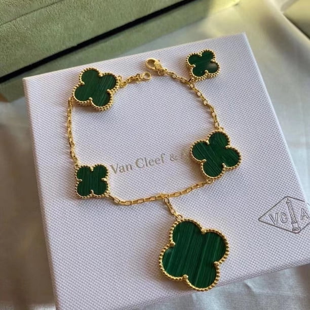 Van Cleef & Arpels/VCA 18 Quilates Trébol Cinco Flores Trun