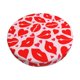 thumbnail image 1 of Disketp Lips Kiss Funda Redonda para Taburete, Funda de Cojín para Silla de Bar Suave y Elástica-14 inch, 1 of 7