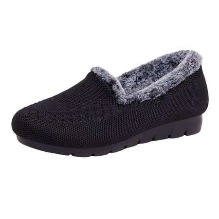 

Women s Casual Shoes Women s Velvet Shoes And Winter Light Flat Bottomed Warm Casual Shoes Round Toe Women s Casual Shoes