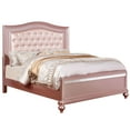 thumbnail image 3 of Furniture of America Mikke Contemporary Panel Bed, Full, Rose Gold, 3 of 7