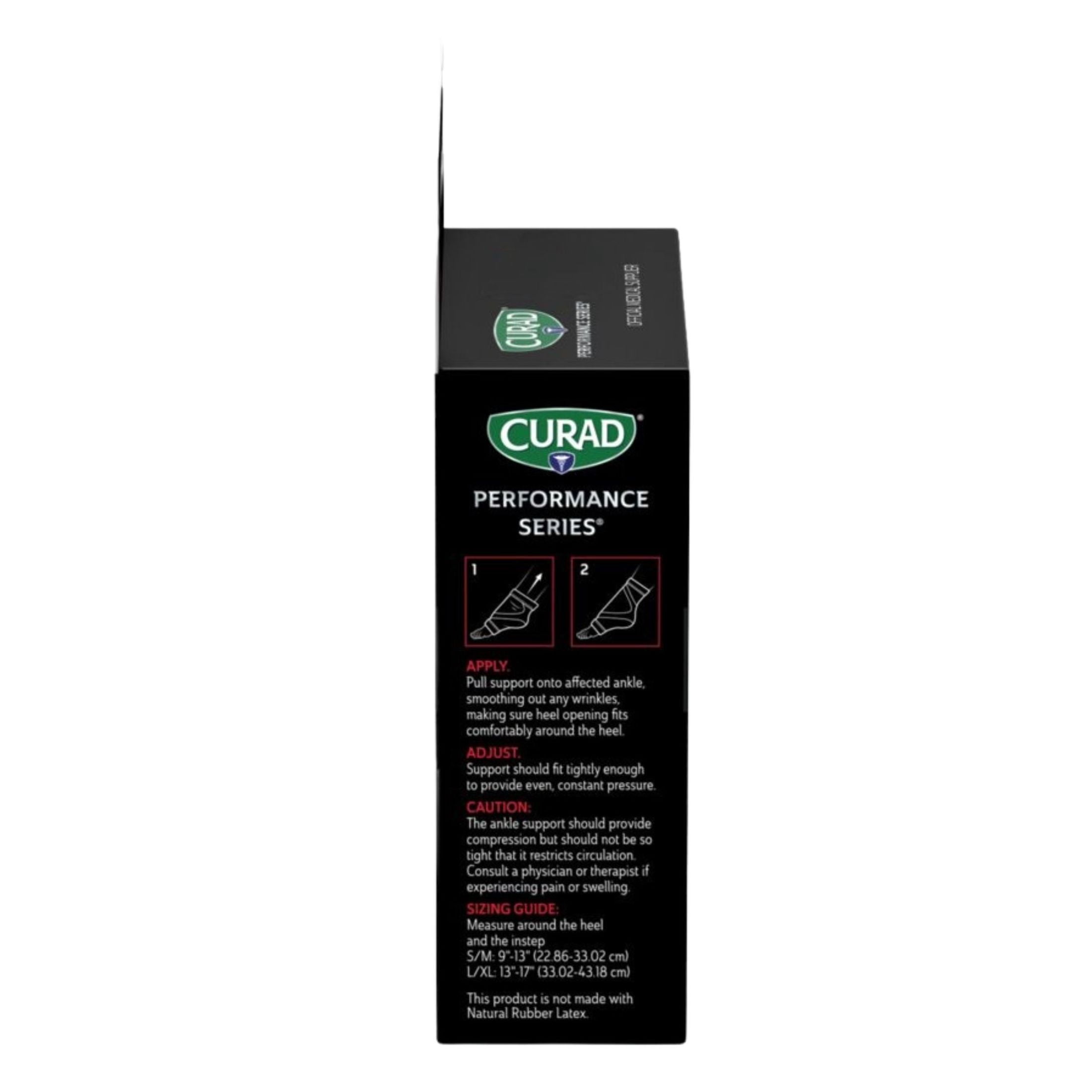 CURAD® Performance Series® Infrared Elastic Pull-Over Ankle Support, Small/ Medium, Powered by CELLIANT®