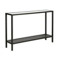 thumbnail image 4 of Evelyn&Zoe Rigan 46" Wide Rectangular Console Table, Blackened Bronze, 4 of 11