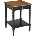 Convenience Concepts French Country End Table with Drawer