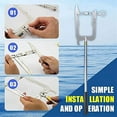 thumbnail image 3 of U Type Telescopic Boat Hook Dock Threader Outdoor Quickly Flexible, 3 of 8