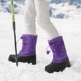 thumbnail image 6 of Dream Pairs Boys & Girls Winter Snow Boots Mid-Calf Waterproof Anti-Slip Shoes with Faux Fur Lining (Little/Big Kids), 6 of 6
